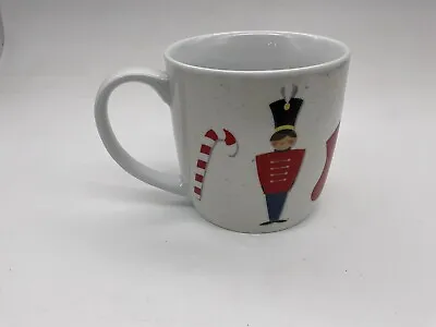 Christmas - 2010 - John Lewis - Waitrose Christmas Mug Cup - Nutcracker - Cane • £9.50