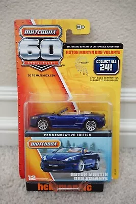 Brand New Matchbox 2012 60th Anniversary Aston Martin Dbs Volante Commemorative • $1.99