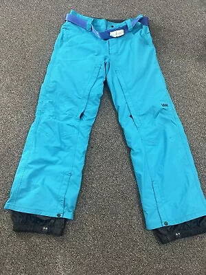 Vans Waterproof Insulated Snowboard Trousers Ski Salopettes Medium • £59.99