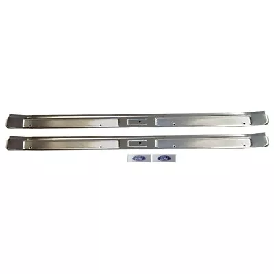 1969 1970 Ford Mustang Door Carpet Sill Scuff Plate Lh&rh Kit • $119.95