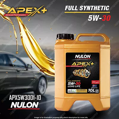 Nulon APEX+ Full SYN 5W-30 Long Life Engine Oil APX5W30D1-10 Refer SYN5W30-10 • $114.95