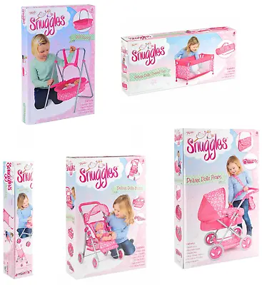 £16.99 • Buy Children Pushchair Deluxe Buggy Baby Pram Doll Cot Stroller Kids Great Fun Toy