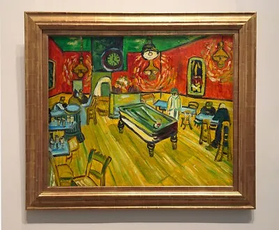 Van Gogh Painting - POOL HALL -  SALE • $180