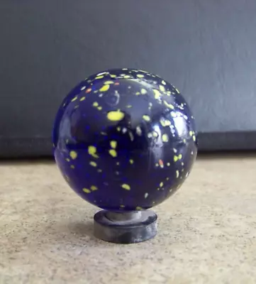 Vintage Purple Confetti Shooter Marble 11/4 Inch Diameter • $0.99