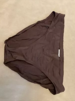 Motherhood Maternity Swimsuit Bottoms Xl Womens Brown Flaw • $4.50