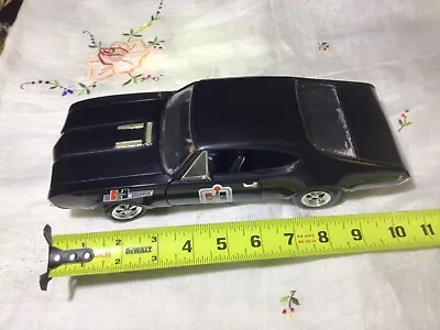 Ertl American Muscle Car 1968 Oldsmobile Cutlass Hurst Black 1/18 Scale Die Cast • $32.99