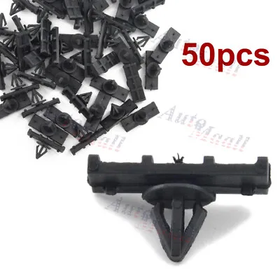 50pcs Fender Flare Rocker Moulding Clips Retainer For Jeep Wrangler Unlimited JK • $13.69