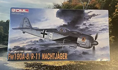 Vintage DML 1:48 Fw190A-8/R-11 Nachtjager Factory Sealed • $34.95