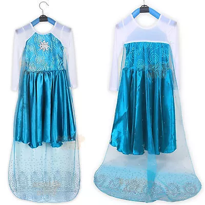 New Frozen Elsa  Costume Elsa Dress Skirt  E • $14.99