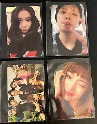 F(x) Victoria Luna Amber & Group Official Photocards Set Of 4 • $20