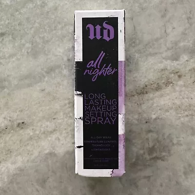 URBAN DECAY All Nighter Long Lasting Makeup Setting Spray .5 Oz 15 Ml NEW IN BOX • $10.99