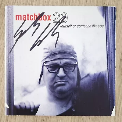 Kyle Cook Signed Matchbox Twenty - Yourself Or Someone Like You CD Booklet RAD • $29.99