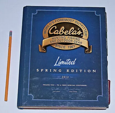 2012 CABELA'S CATALOG  Limited SPRING Edition    • $11.99