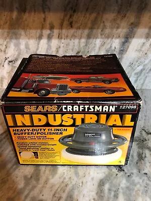 $388.77 • Buy 11 In Heavy Duty Sears Craftsman Buffer Polisher Model 927098 SUPER RARE VINTAGE