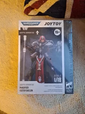 JoyToy Warhammer 40K 1/18 Action Figure 4Inch Adepta Sororitas Battle Sister • £16