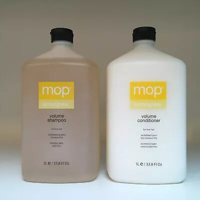 Mop Lemongrass Volume Shampoo Conditioner Duo 33.8 Oz Each   New Fresh • $59.50