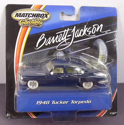 Matchbox Barrett Jackson Collection Diecast 1948 Tucker Torpedo 1:43 NIB! • $7.50