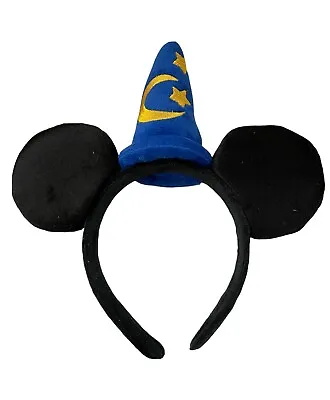 Mickey Ears For Boy Headband Disneyland Disney Fantasia Sorcerer Mickey Ear • $13.99