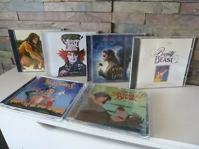 £9.95 • Buy DISNEY COLLECTION Of CD SOUNDTRACKS - MARY POPPINS, JUNGLE, BEAST, TARZAN, ALICE