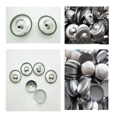 Metal Buttons Blanks For Self Easy Cover Button Machine For Fabric/upholstery • £2.60