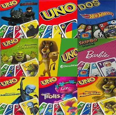 McDonalds Happy Meal Toy UK 2024 UNO Card Games - Various Shrek Trolls Megamind • £4