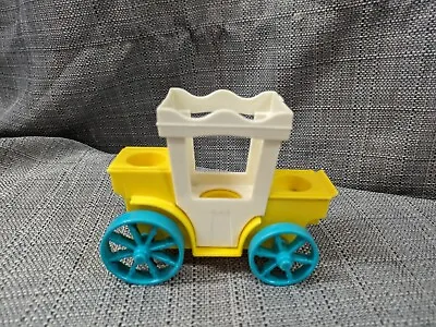 Vintage Fisher Price Little People 993 Castle Carriage Coach 1970's • $18.99