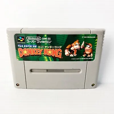 $13.88 • Buy Super Donkey Kong - Super Nintendo Famicom - Japanese - Tested & Working