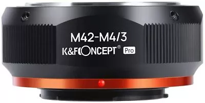 K&F Concept Lens Adapter M42 Screw Lens To M4/3 Micro Four Thirds Camera • $27.66