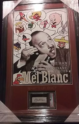 Mel Blanc Signed PSA • $1000