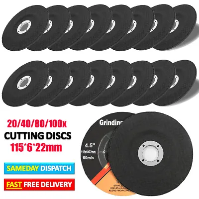 50 PCS FLAP GRINDING SANDING DISCS 115mm 4.5  INCH 60 GRIT ANGLE WHEEL GRINDER • £11.99