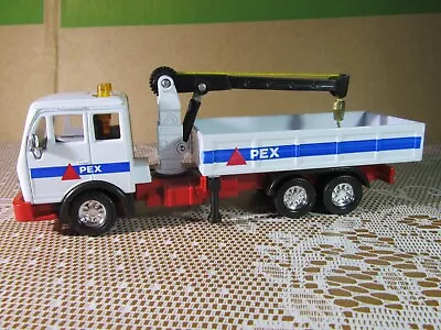 538Y Vintage 1987 Matchbox Super Kings K148 Macao Mercedes Truck Crane White • £29.09