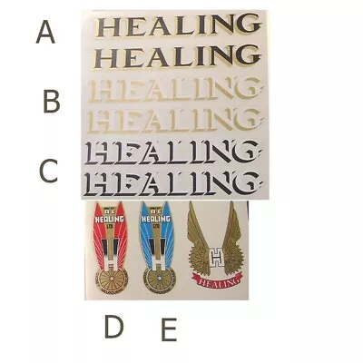 Healing Set C Choices Vintage Decals For Vintage Bicycle Retro  • $58