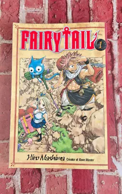 Manga Fairy Tail Volume 1  By Hiro Mashima (Paperback) • £2.50