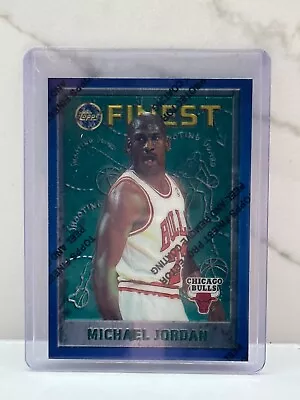 1995-96 Topps Finest Michael Jordan #229 HOF Chicago Bulls • $30