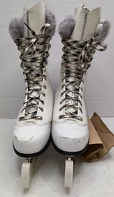 Vintage Ice Skates Womens Size 6 Sheffield Made In England Figure Skating  • $43.99