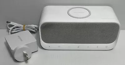 $75 • Buy Anker Soundcore Wakey Bluetooth Speaker With Alarm Clock White A3300 + Cable