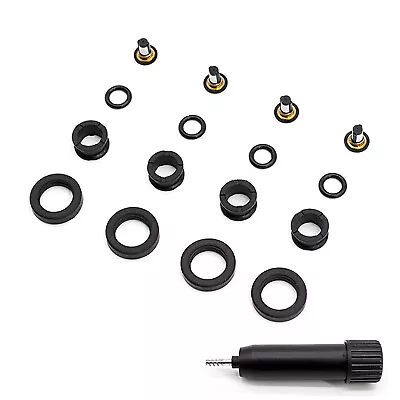 4Set Fuel Injector Repair Seal Kit For 2000-2005 Honda S2000 84212198  FJ799 • $16.94