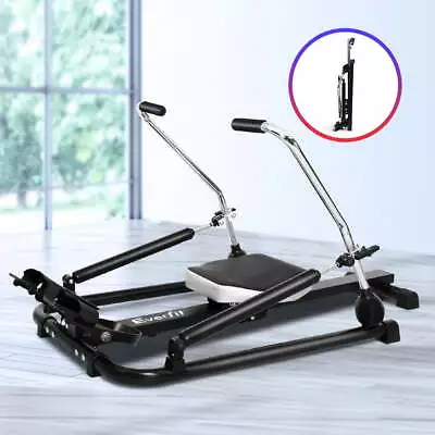 Everfit Rowing Machine Rower Hydraulic Resistance Fitness Gym Home Cardio • $144.79