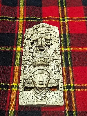 Vintage Aztec Mayan Wall Sculpture Tiki Bar Art Mexico • $49.99