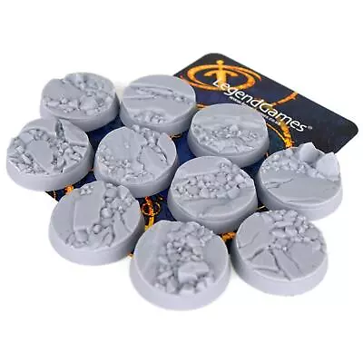 Wargaming Bases -  Natural Rock And Stone  - 25mm  - Warhammer TTRPG • £8.79