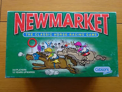 Gibsons Games Newmarket The Classic Horse Racing Game Complete • £12