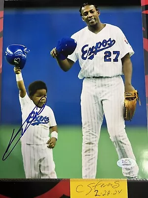 Vladimir Guerrero Sr. & Jr. Signed Autographed 8x10 Photo PSA Authenticated • $100