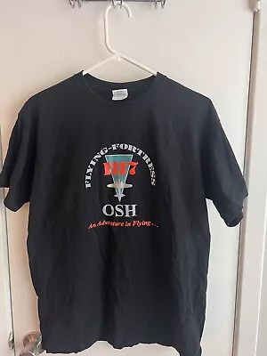 Oshkosh B17 Flying Fortress An Adventure In Flying T-Shirt Men’s M • $17