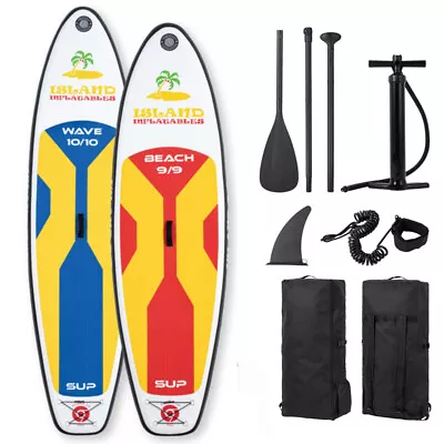 2 X SUP Package 1 X  9.9ft WOMEN 1 X 10ft MEN INFLATABLE STAND UP PADDLE BOARD • $849