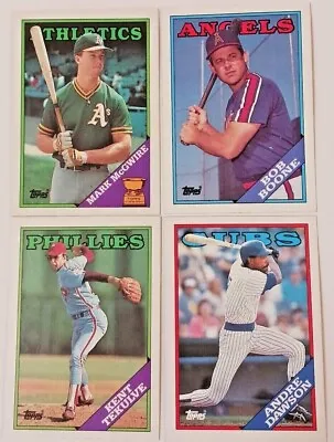 1988 Topps Baseball #401-600 You Pick COMPLETE YOUR SET!! • $0.99