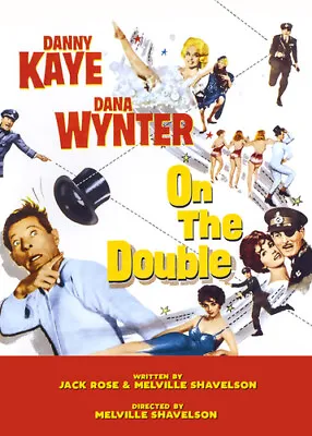 On The Double DVD (2019) Danny Kaye Shavelson (DIR) Cert 12 ***NEW*** • £12.13