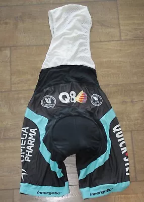 2012 2014 Omega Pharma–Quick-Step Cycling Team Bib Shorts Vermarc Size L 4 50 • $23.67