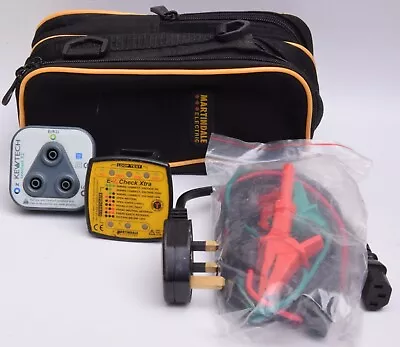 Martindale EZ650 Socket Tester Kit With Earth Loop Test In Case FREEPOST • £44.99