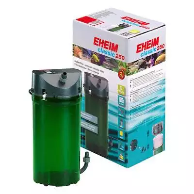 Eheim Classic 250 (2213) External Canister Filter - Filter Media & Double Taps • $269.90