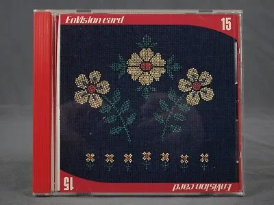 EnVision Memory Card 15 Flower Patterns Sewing Machine Embroidery Elna Janome • $16.99